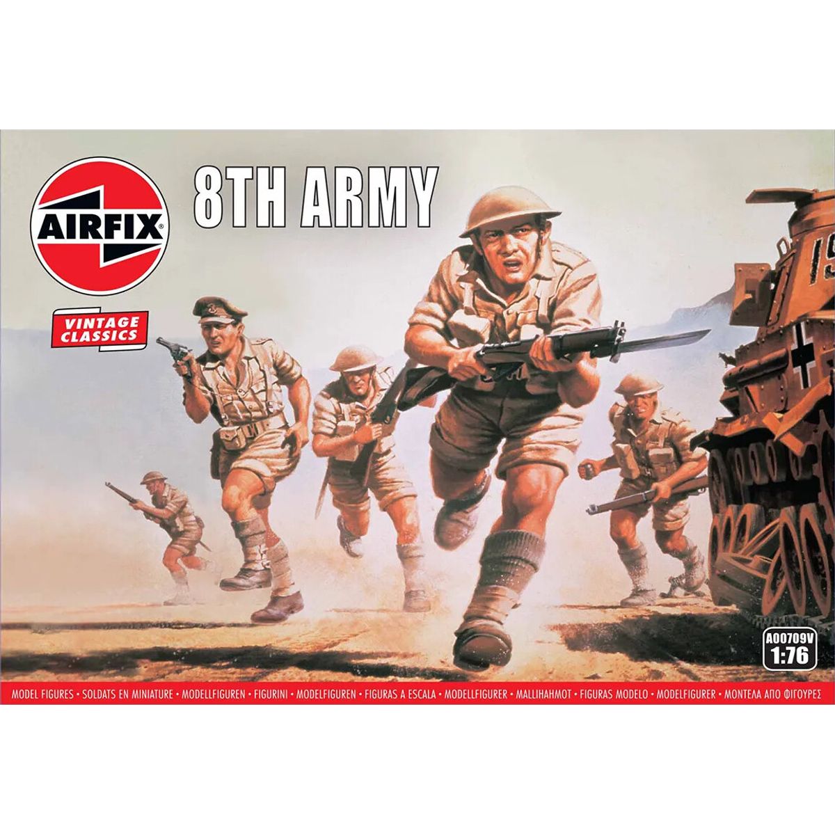 Airfix - 8th Army - Vintage Classics - 1:76 - A00709v