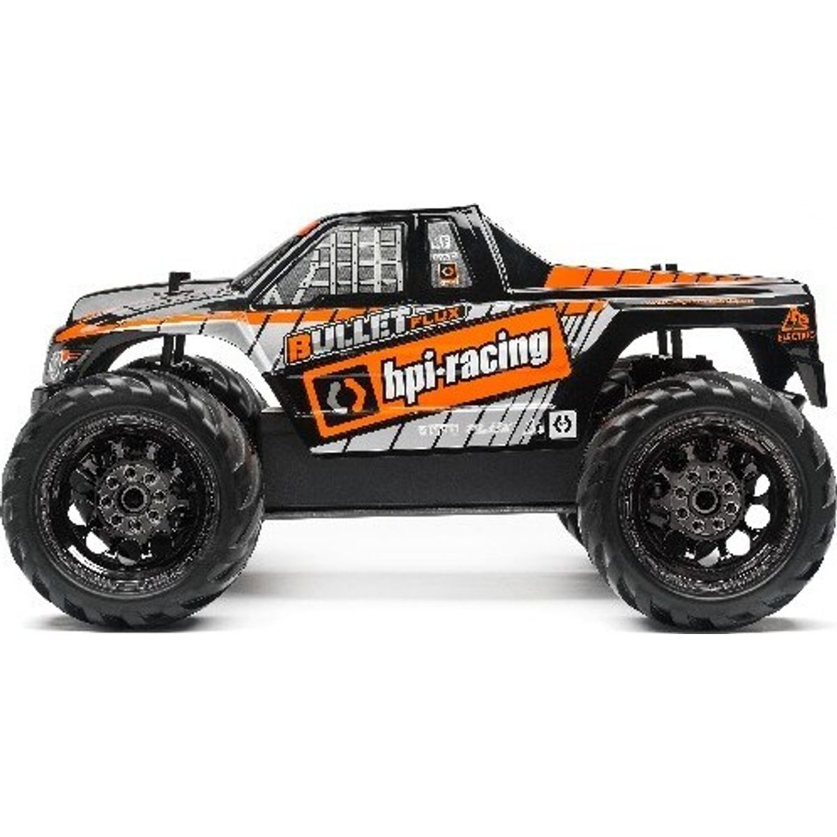 Bullet Mt Clear Body W/ Nitro/flux Decals - Hp115515 - Hpi Racing