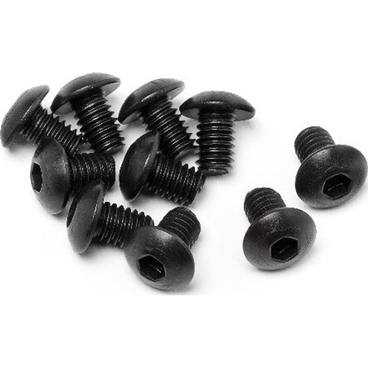 Button Head Screw M4x6mm (hex Socket/10pcs) - Hp94552 - Hpi Racing