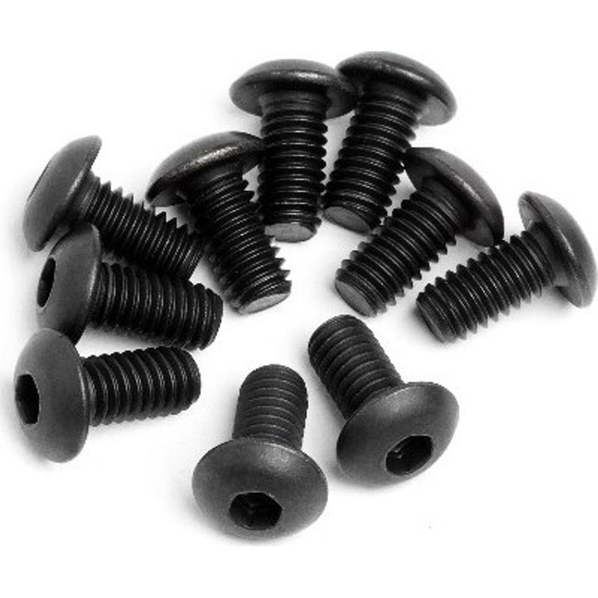 Button Head Screw M4x8mm (10pcs) - Hp94553 - Hpi Racing