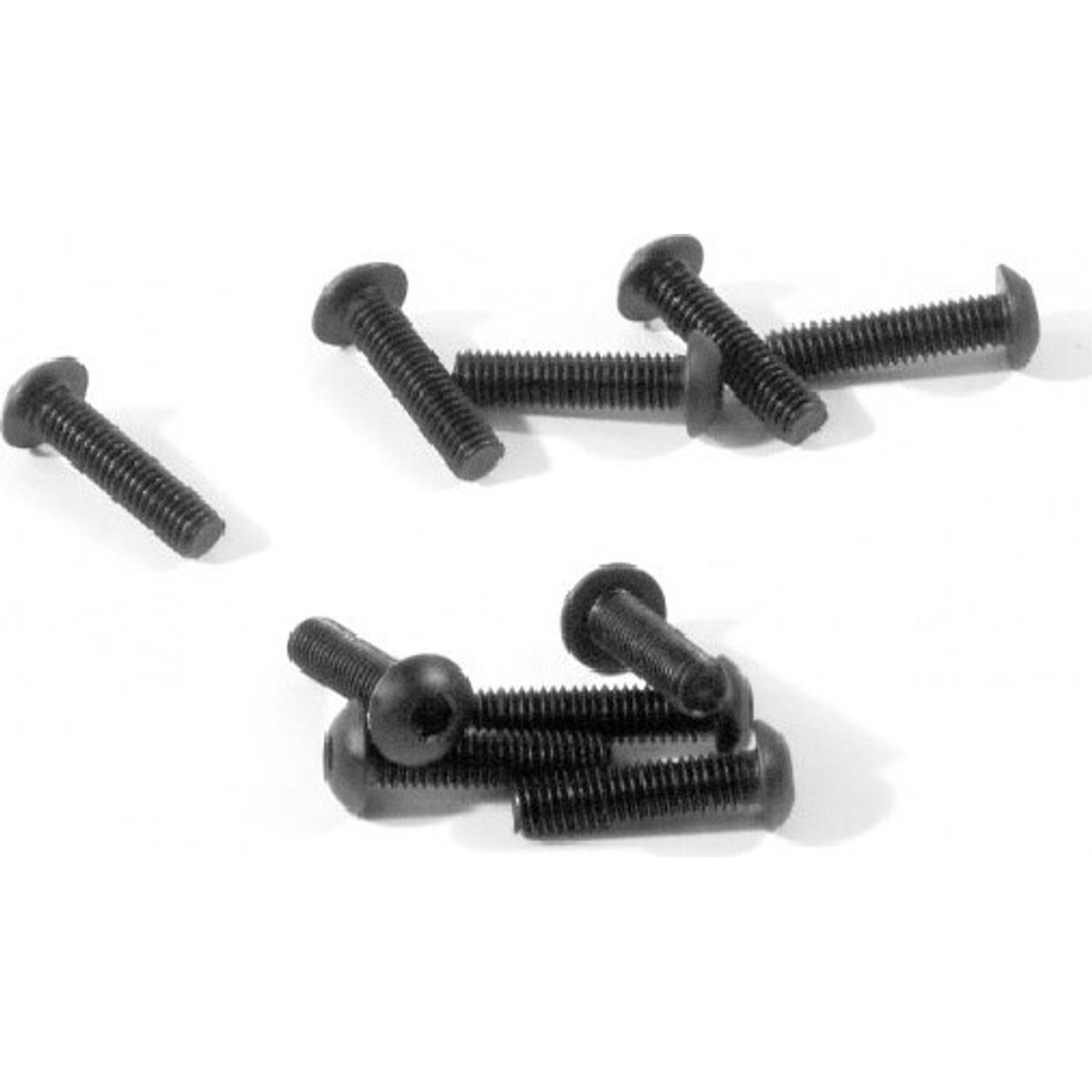 Button Head Screw M3x12mm (hex Socket/10 Pcs) - Hpz354 - Hpi Racing