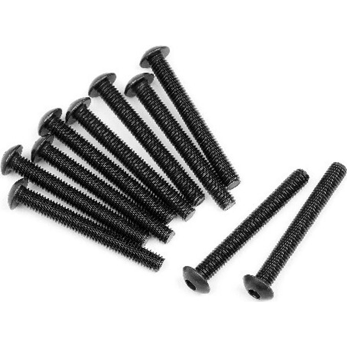 Button Head Screw M3x25mm (10pcs) - Hp107895 - Hpi Racing