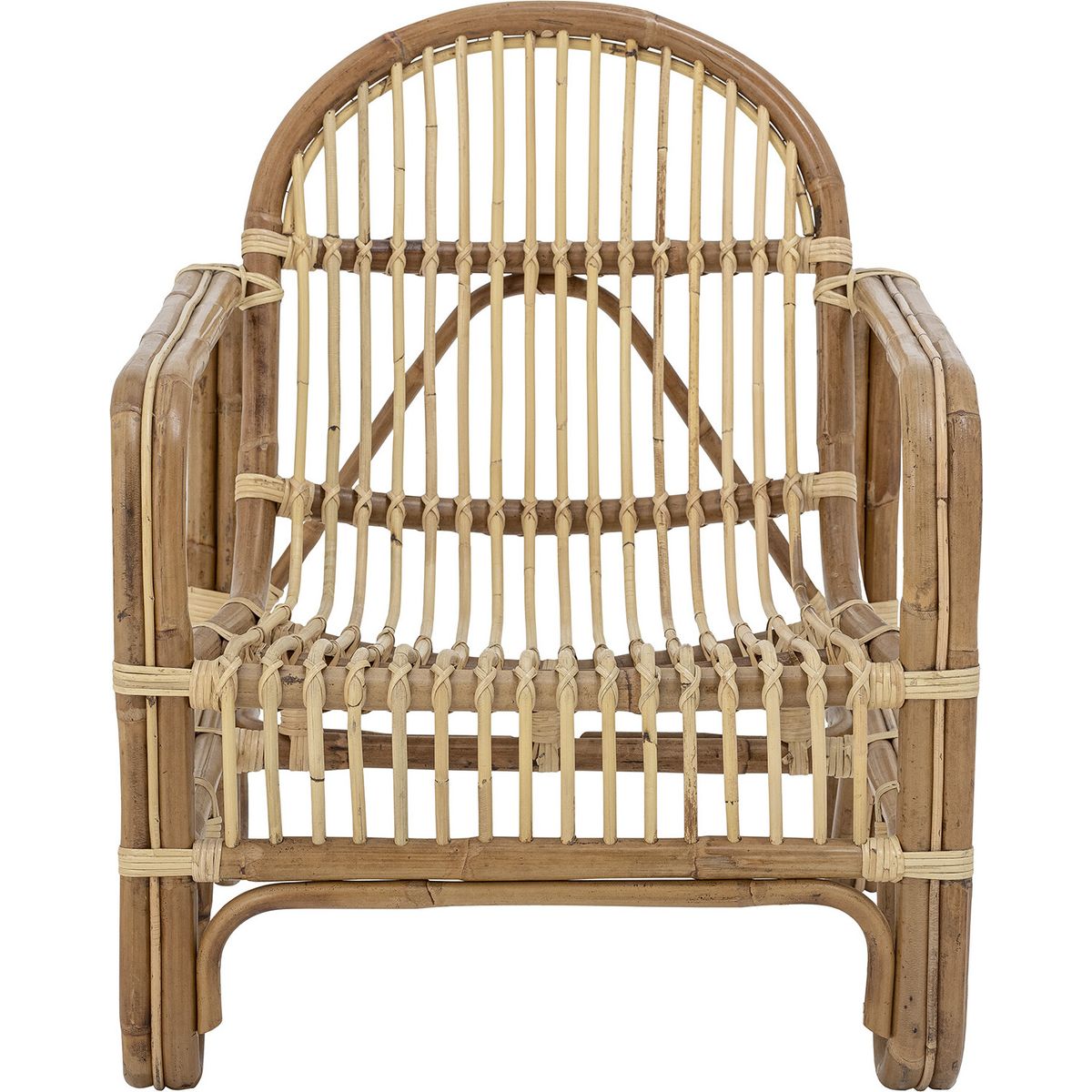 Bloomingville - Baal Loungestol - Natur - Rattan Flet