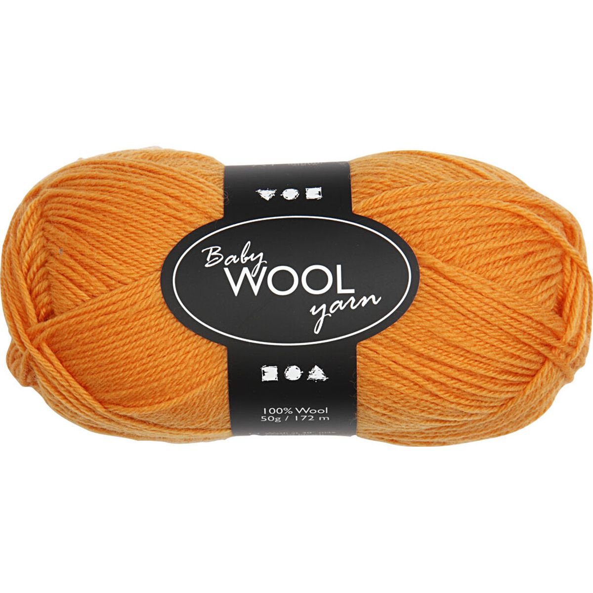 Babygarn - Blødt - L 172 M - Orange - 50 G