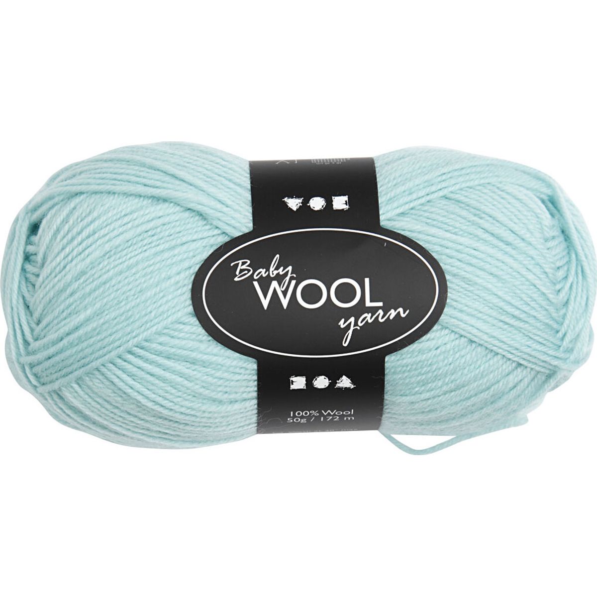 Babygarn - Blødt - L 172 M - Mint Grøn - 50 G