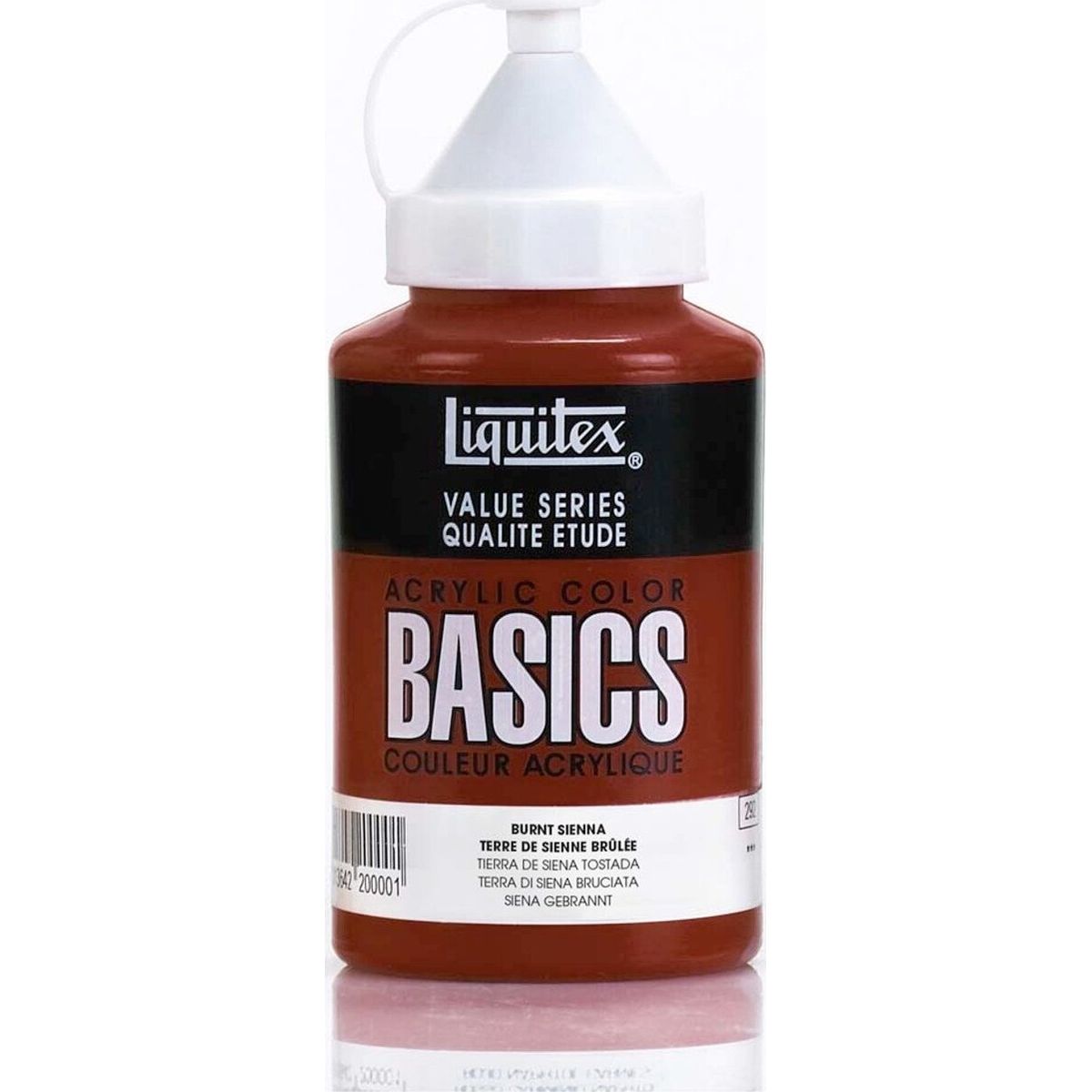 Liquitex - Basics Akrylmaling - Burnt Sienna 400 Ml