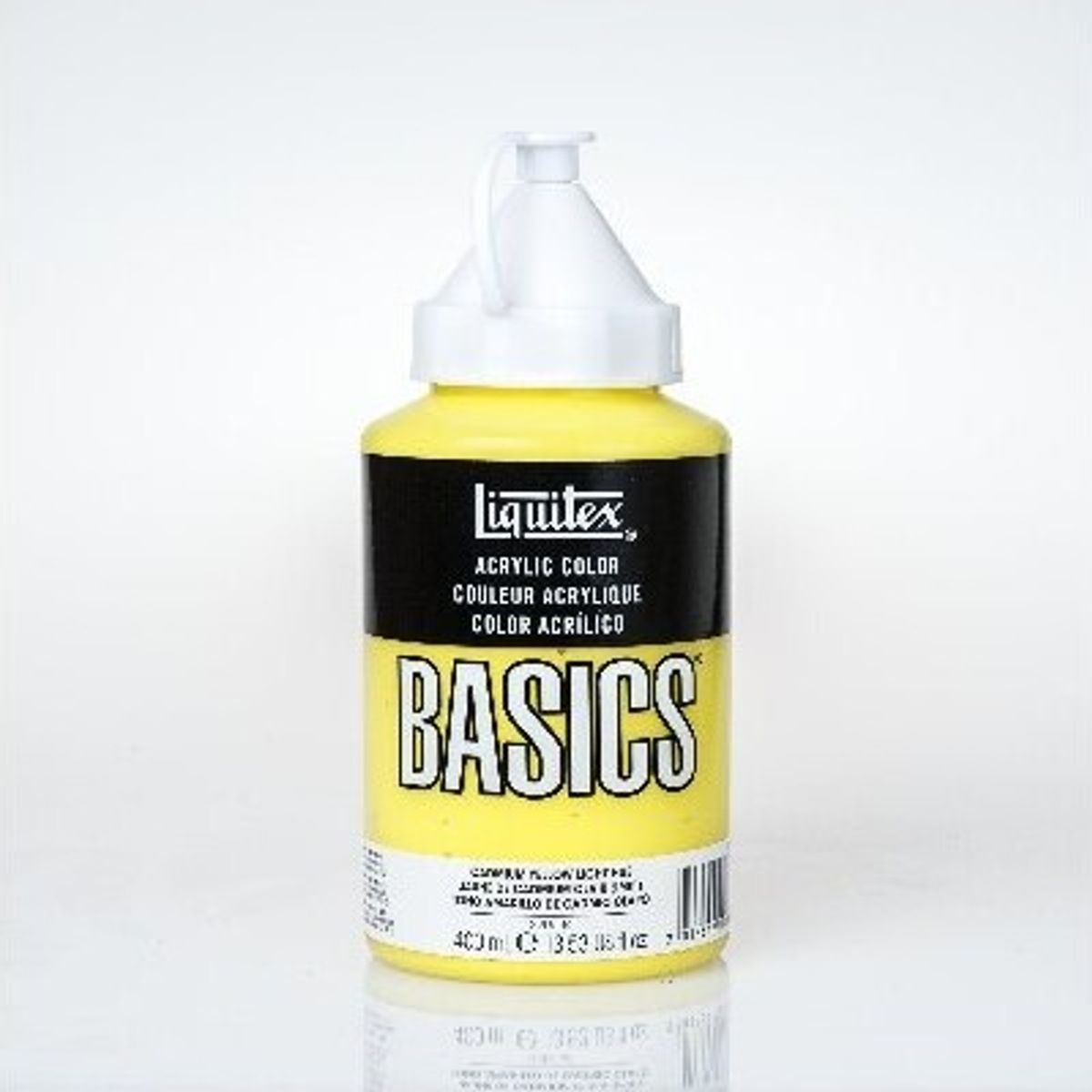 Liquitex - Basics Akrylmaling - Cadmium Yellow Light Hue 400 Ml