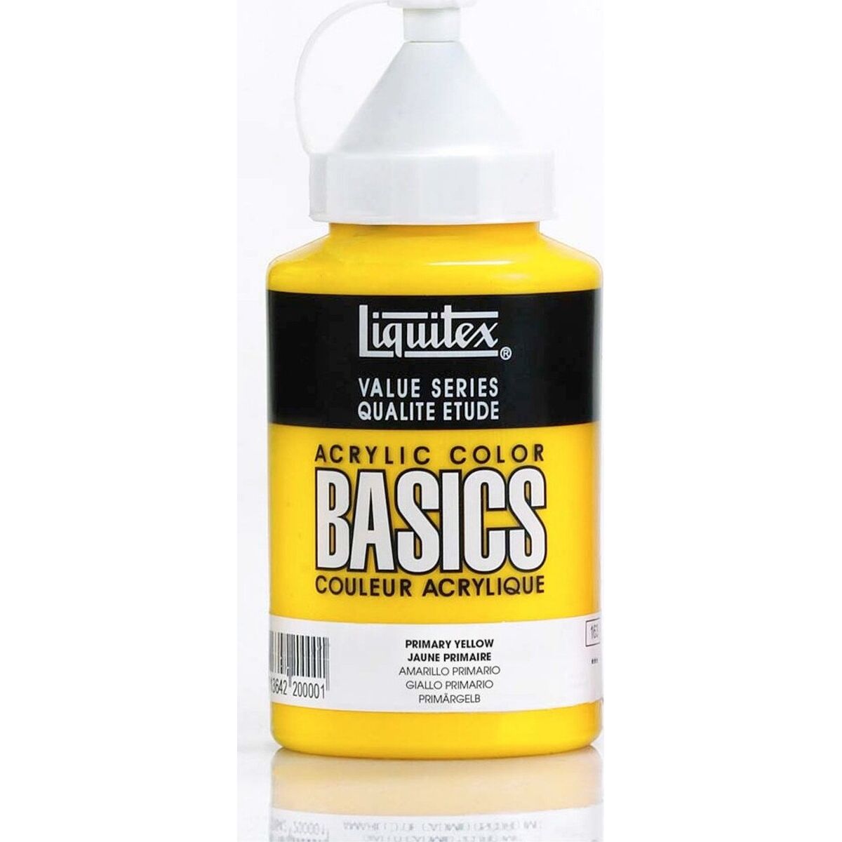 Liquitex - Basics Akrylmaling - Primary Yellow 400 Ml