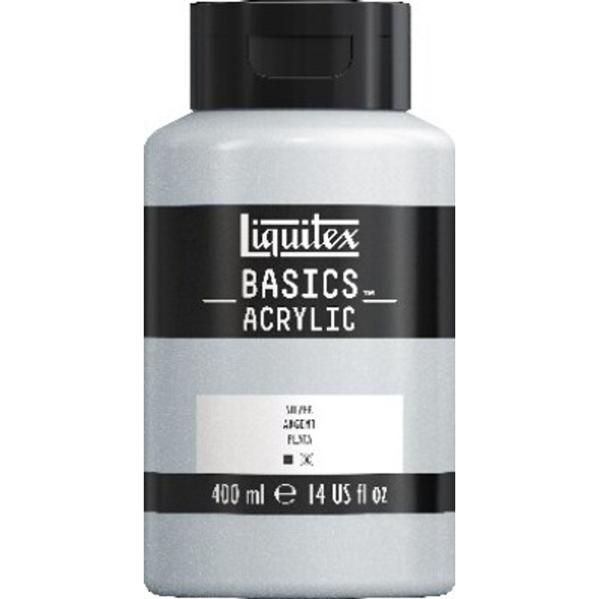 Liquitex - Basics Akrylmaling - Sølv 400 Ml