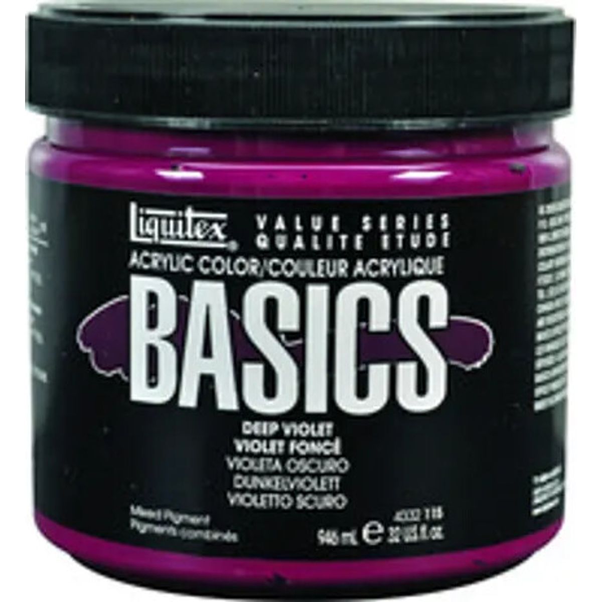 Liquitex - Basics Akrylmaling - Deep Violet 946 Ml