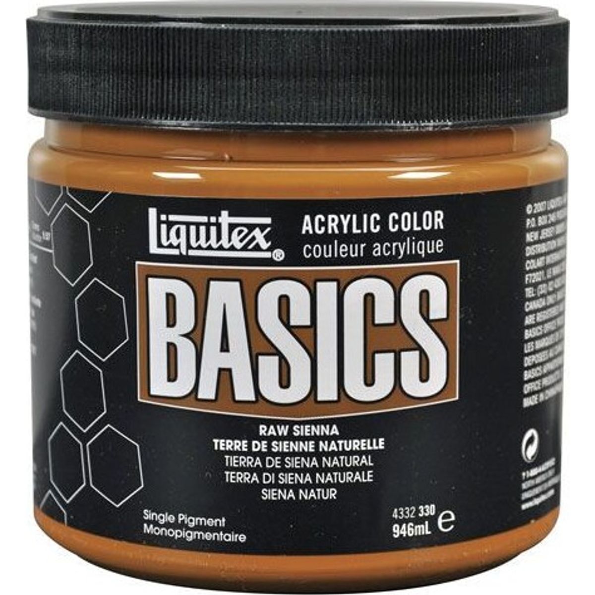 Liquitex - Basics Akrylmaling - Raw Sienna 946 Ml