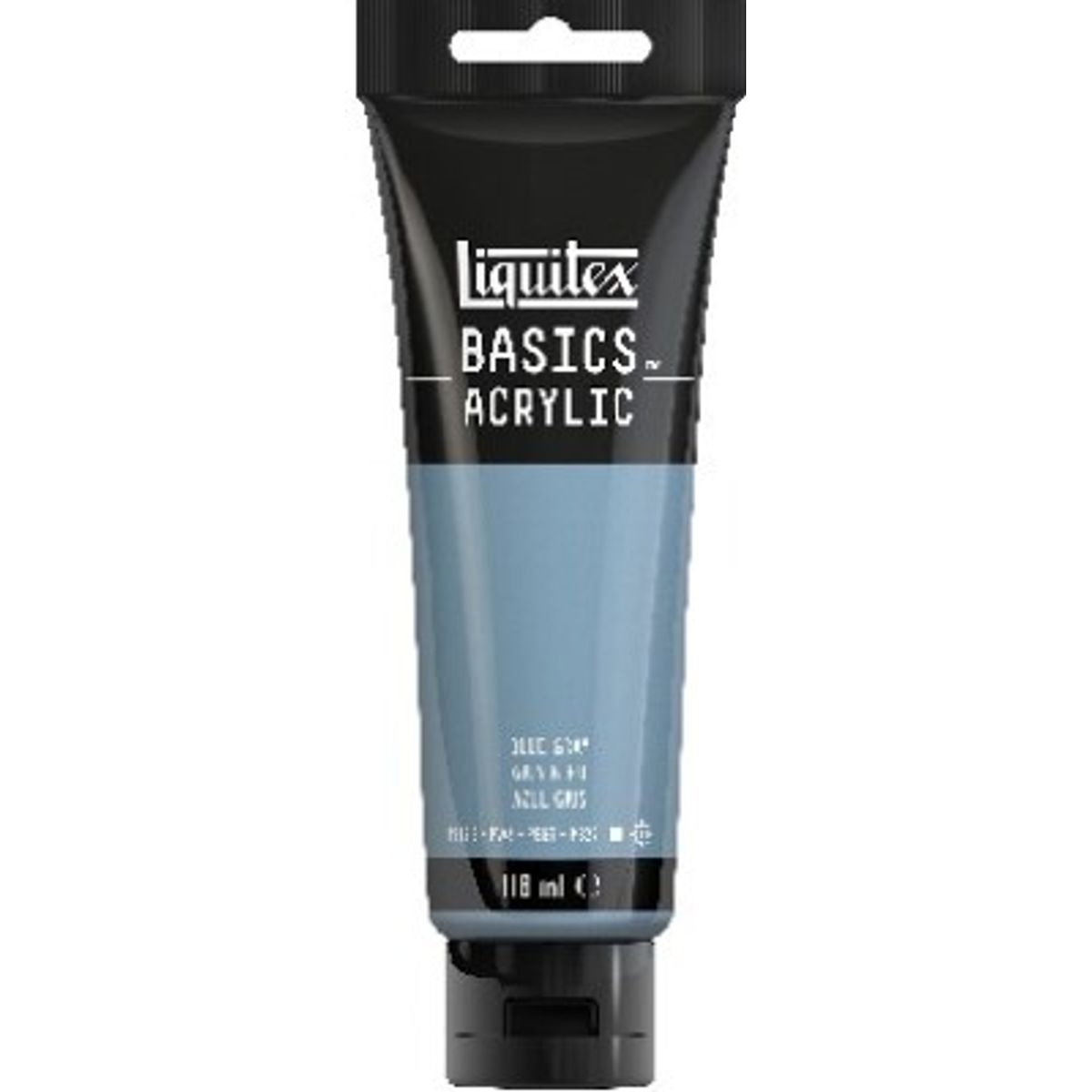 Liquitex - Basics Acrylic - Akrylmaling - Blå Grå 118 Ml