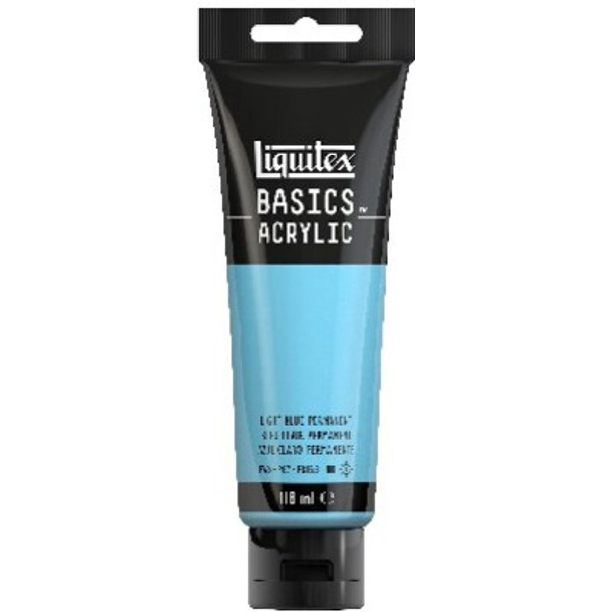 Liquitex - Basics Acrylic - Akrylmaling - Lys Blå Permanent 118 Ml