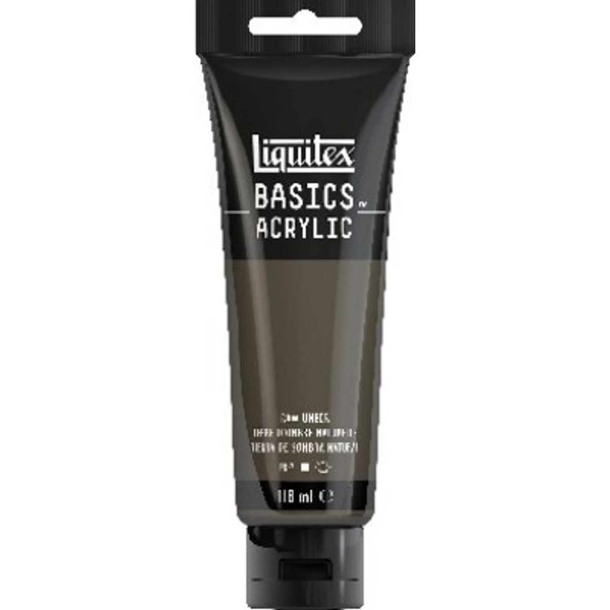 Liquitex - Basics Acrylic - Akrylmaling - Raw Umber 118 Ml 331 - 8870045 -