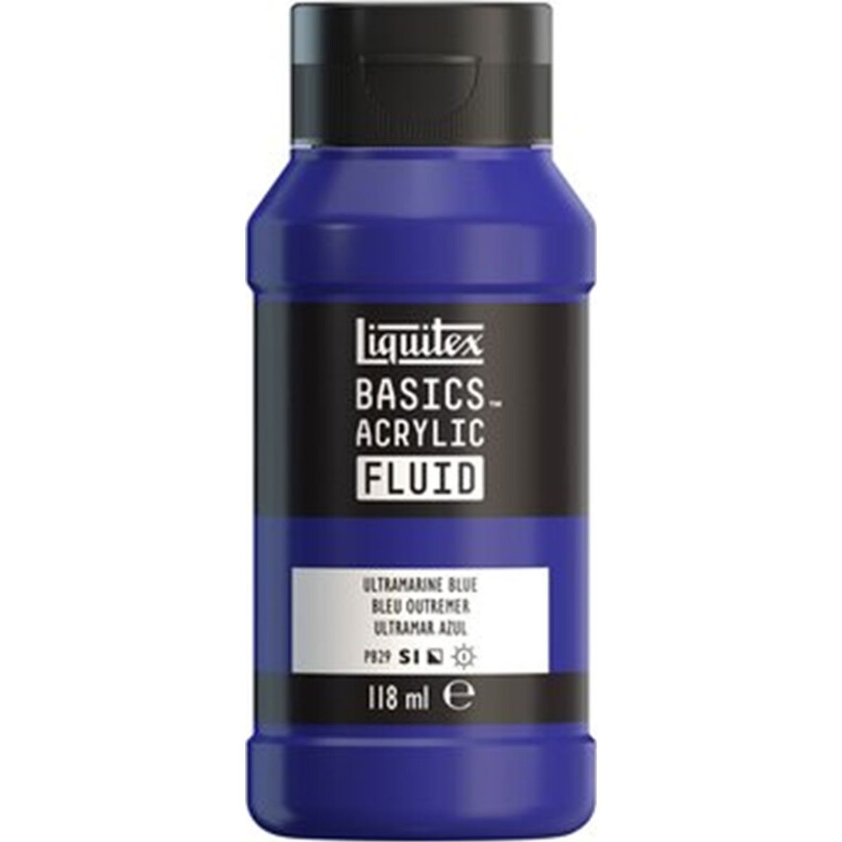 Liquitex - Basics Fluid Akrylmaling - Ultramarine Blue 118 Ml