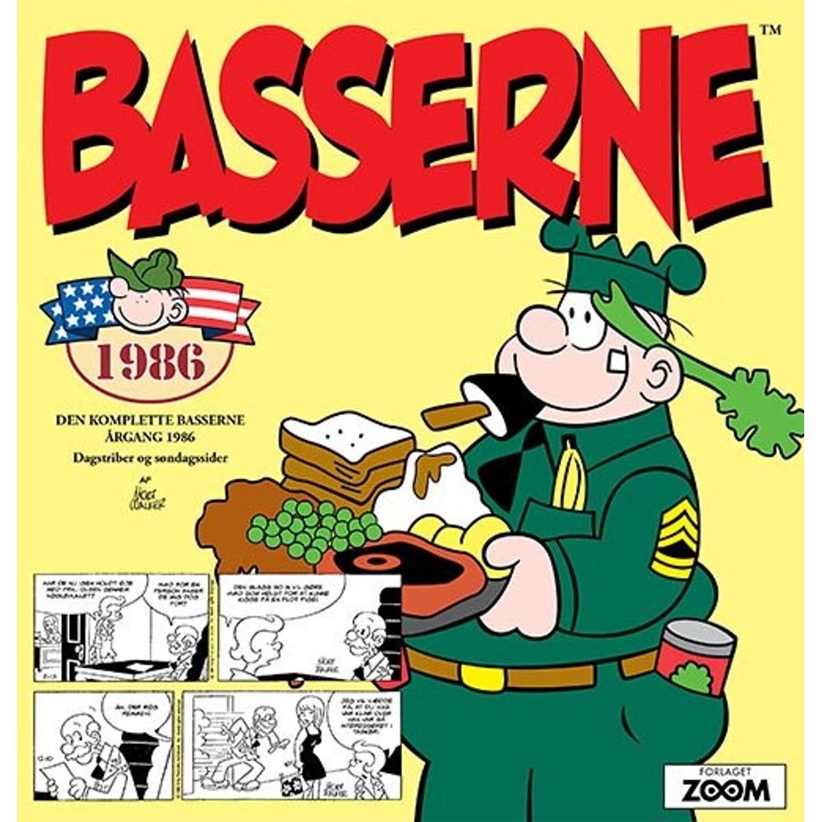 Basserne 1986 - Mort Walker - Tegneserie