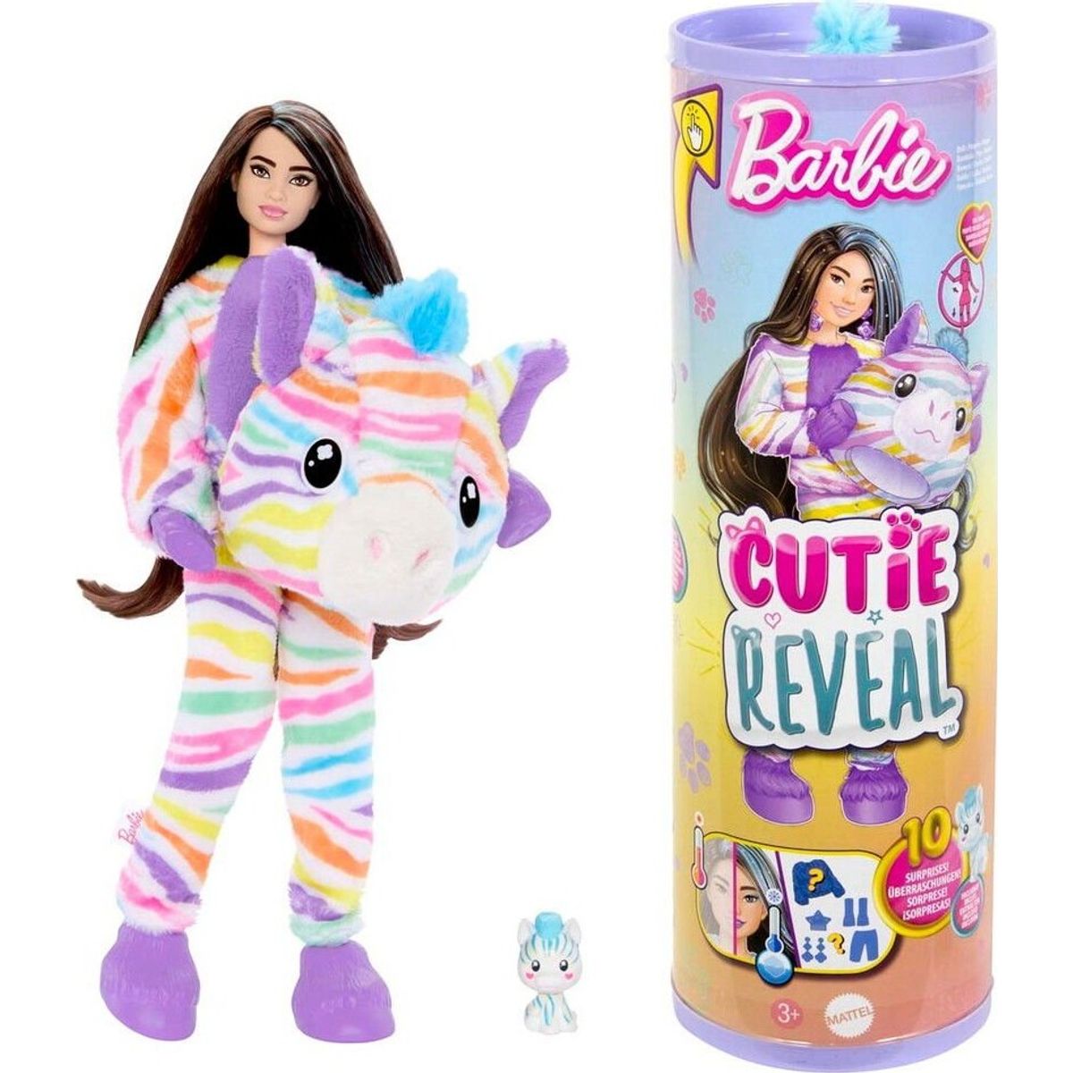 Barbie - Cutie Reveal Color Dreams - Zebra