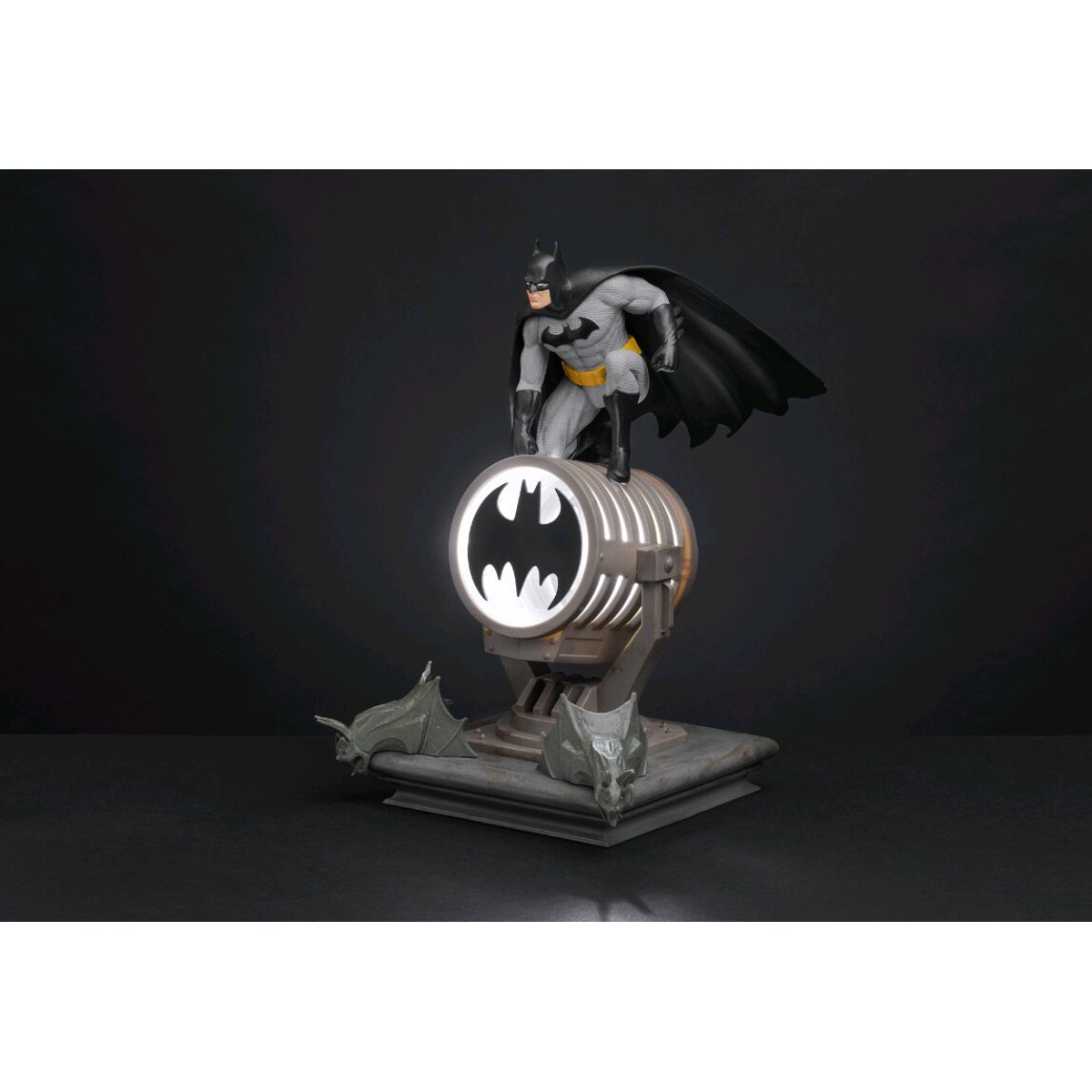 Batman Lampe - Natlampe Med Figur