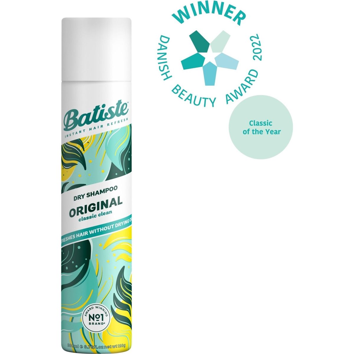 Batiste Tørshampoo - Clean & Classic Original 200 Ml