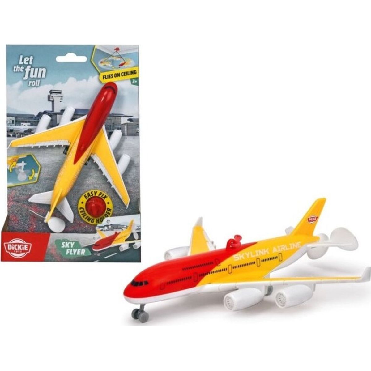 Flyvemaskine Legetøj - Sky Flyer - 18 Cm - Dickie Toys