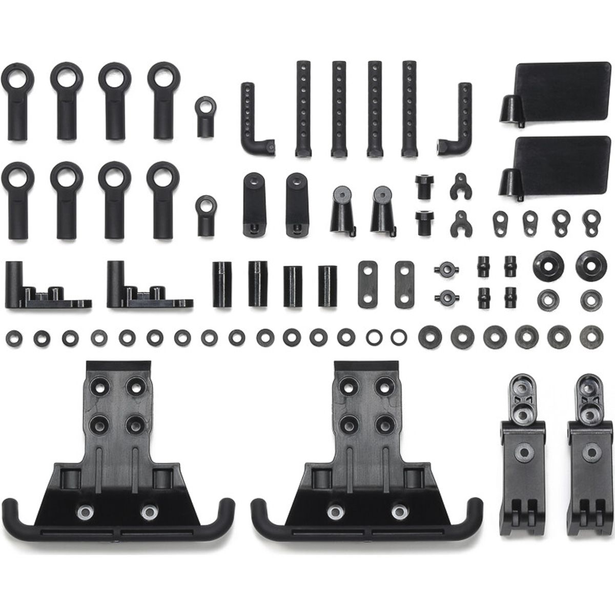 Bb-01 A-parts (front Bumper Stay) (2 Pcs.) - 51711 - Tamiya