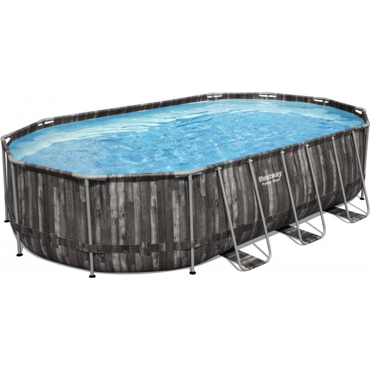 Bestway - Power Steel Pool - Oval - 610x366 Cm - 20.241 L