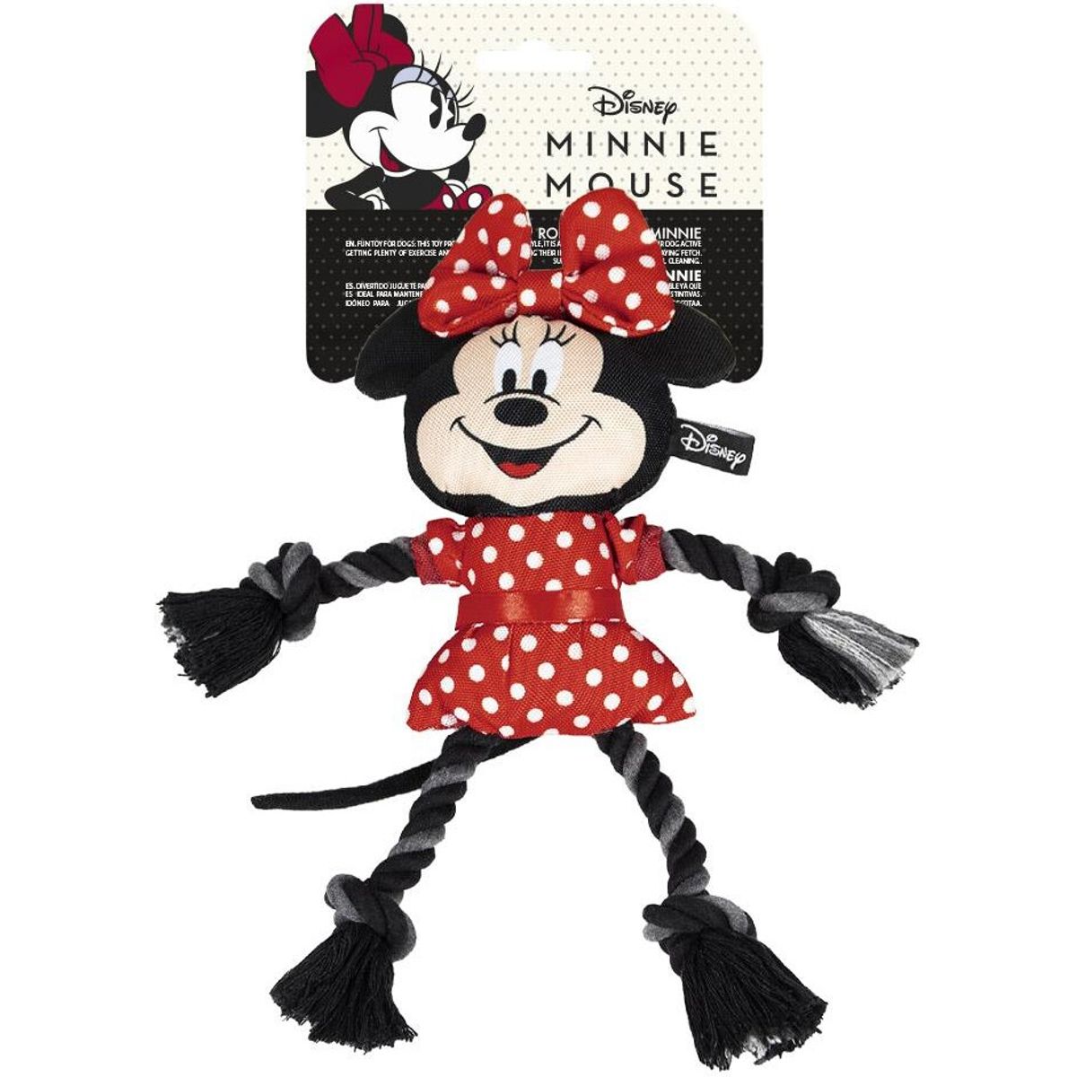 Bidelegetøj M/reb (hund) - Minnie Mouse