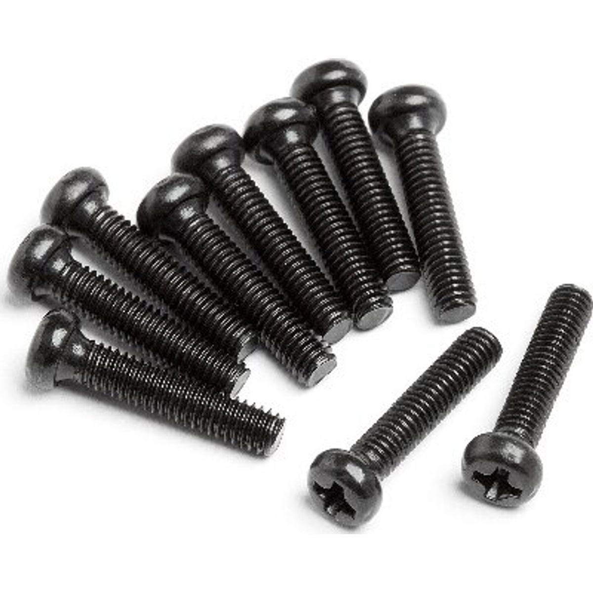 Binder Head Screw M2.5x12 (10pcs) - Hp107154 - Hpi Racing