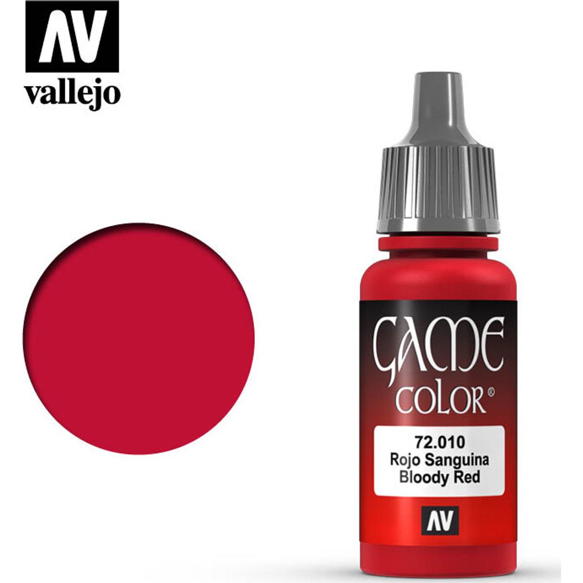 Vallejo - Game Color - Bloody Red Mat - 18 Ml - 72010