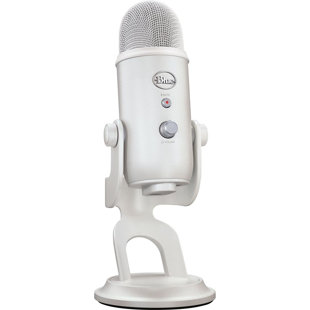 Blue - Yeti Mikrofon Med Usb - Special Edition - Hvid