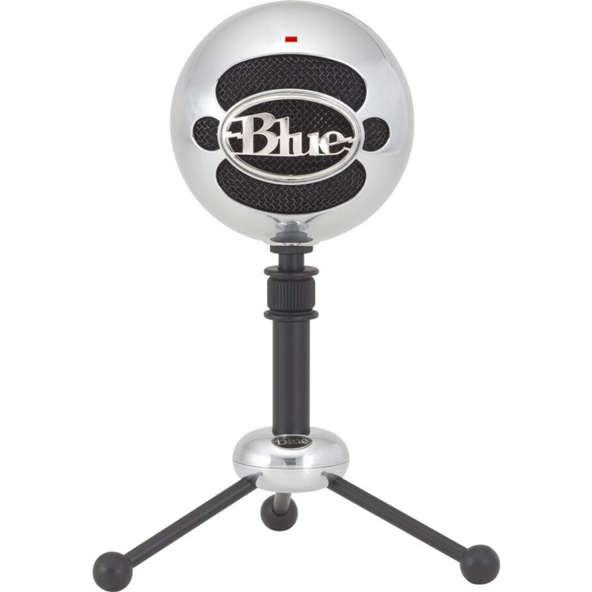 Blue Snowball Usb Mikrofon Til Pc - Børstet Aluminium