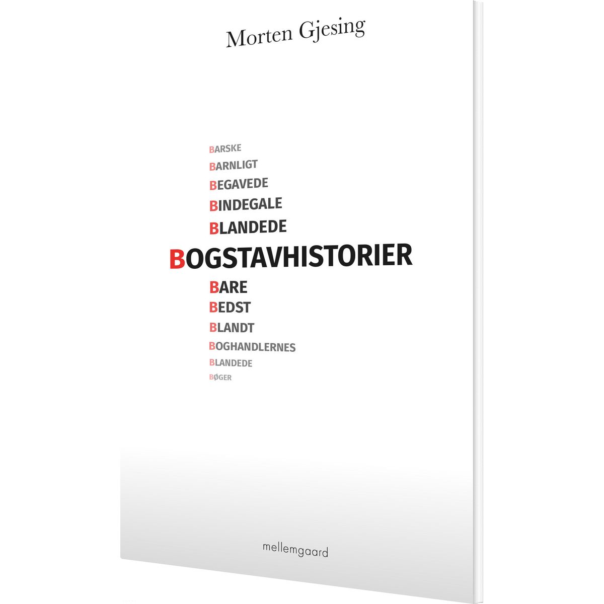 Bogstavhistorier - Morten Gjesing - Bog