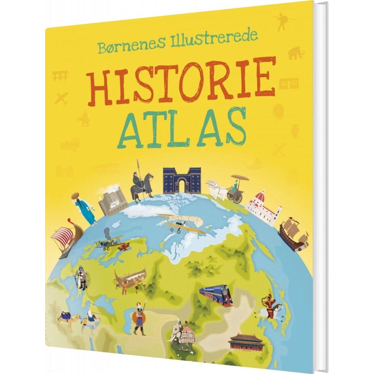 Børnenes Illustrerede Historie Atlas - Bog