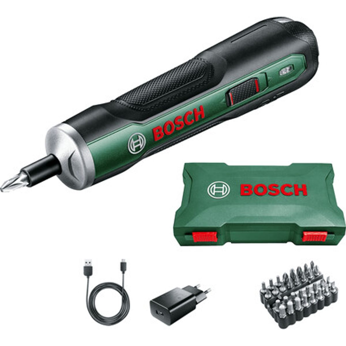 Bosch - Cordless Screwdriver - Pushdrive