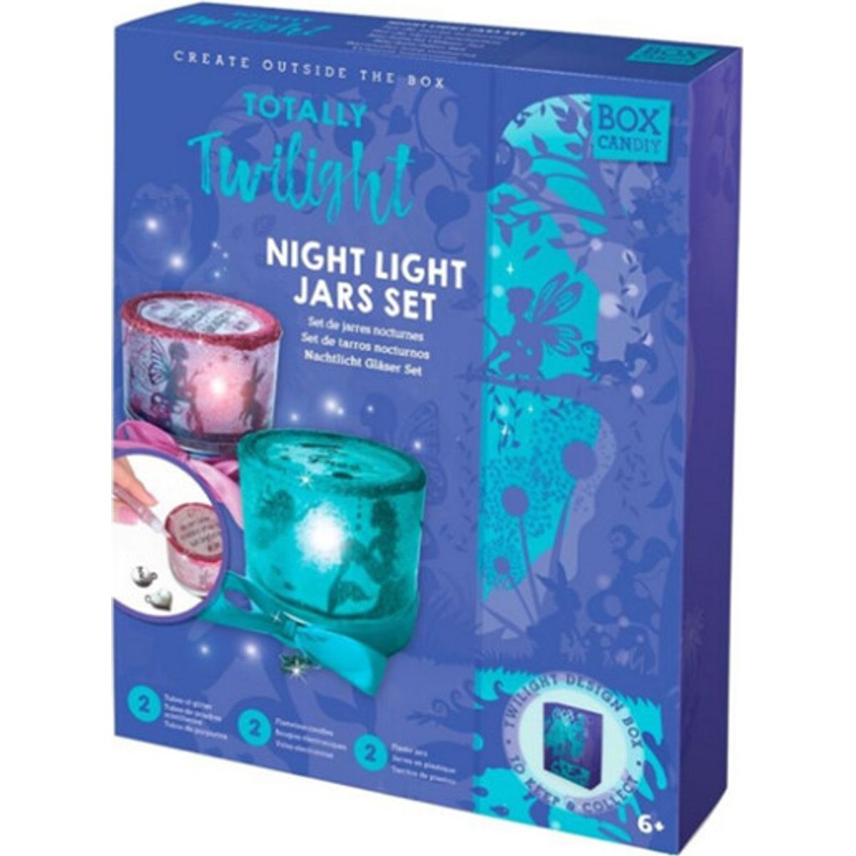 Box Candiy - Night Light Jars - Totally Twilight - (bc-1907)