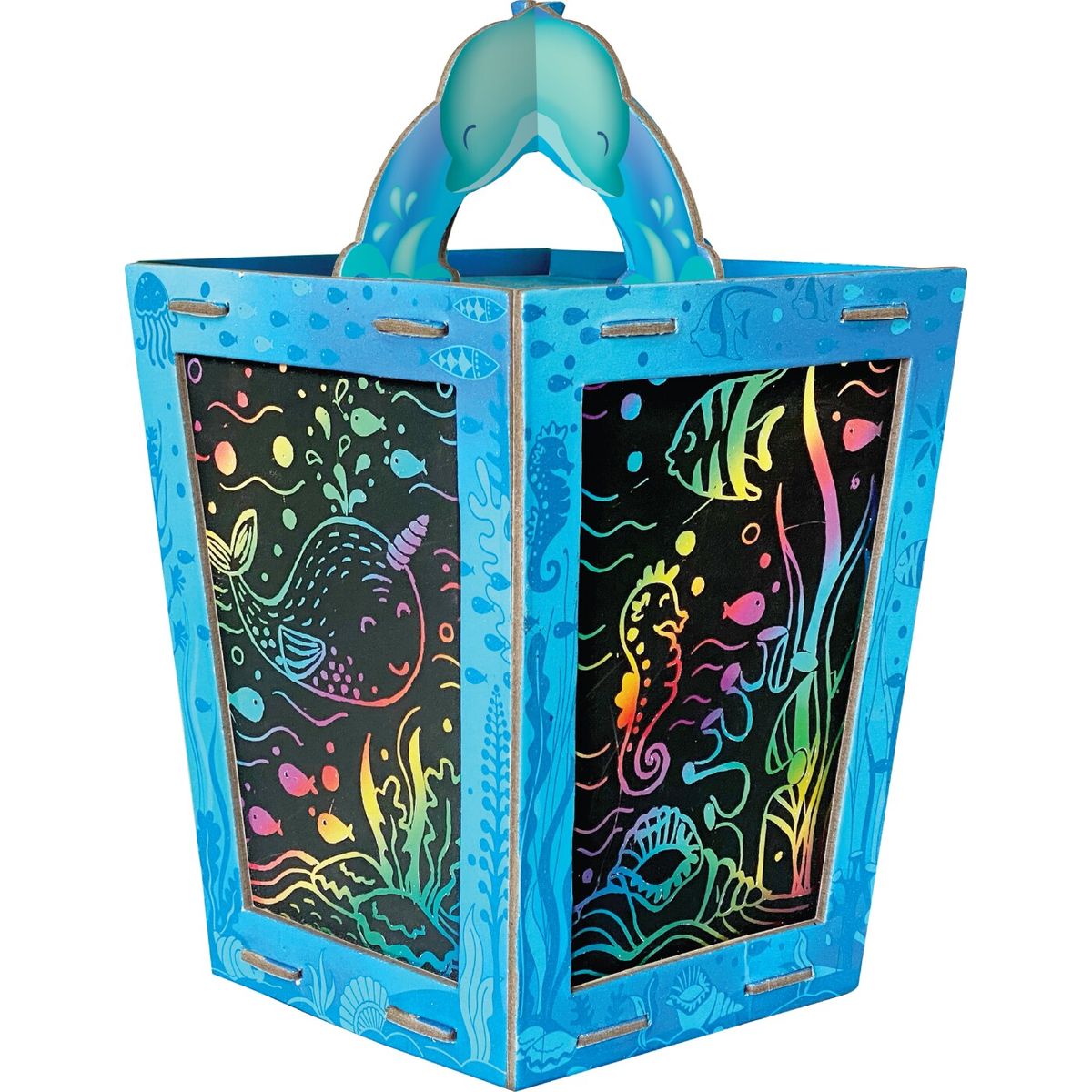 Box Candiy - Scratch Art Lantern - Totally Twilight Sea - (bc-1924)