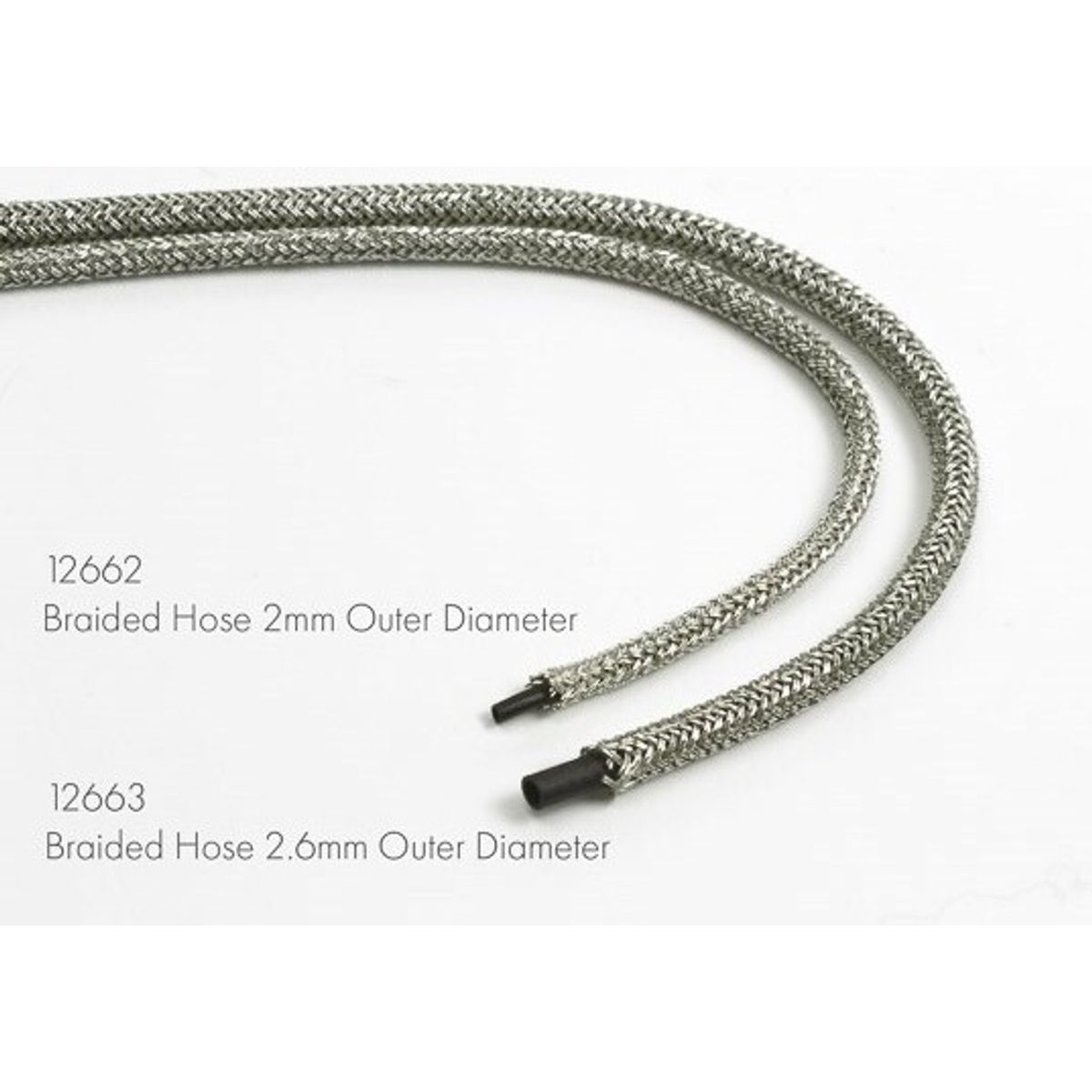 Tamiya - Braided Hose - 2,6 Mm Outer Diameter - 12663