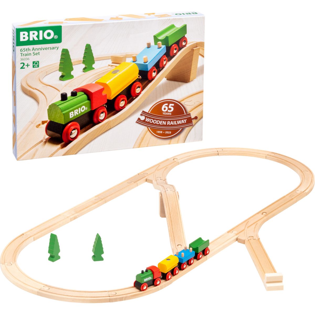 Brio - Togsæt - 65 års Jubilæum - 36036