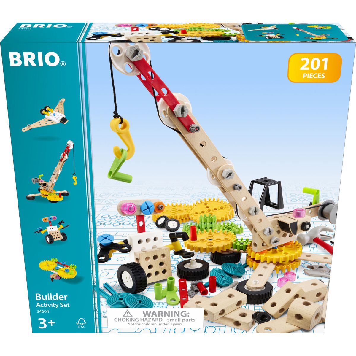 Brio Builder - Aktivitetssæt - 201 Dele