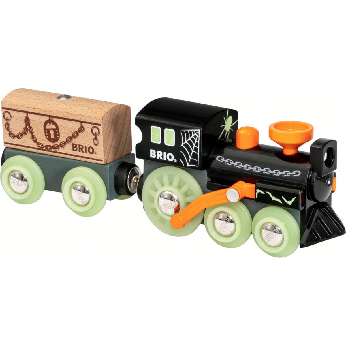 Brio World Tog - Spøgelsestog - Glow In The Dark - 33986