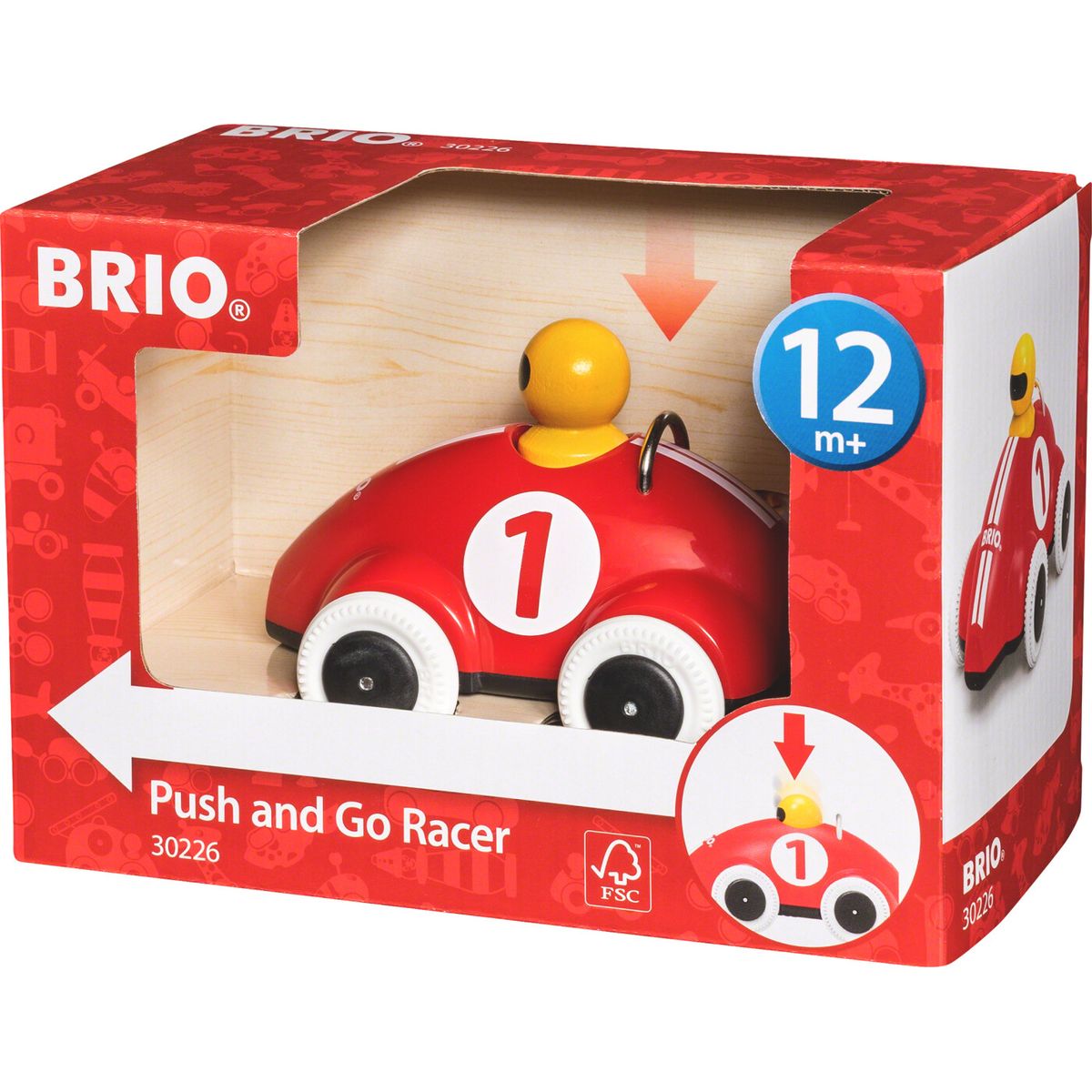 Brio - Racerbil - Push And Go