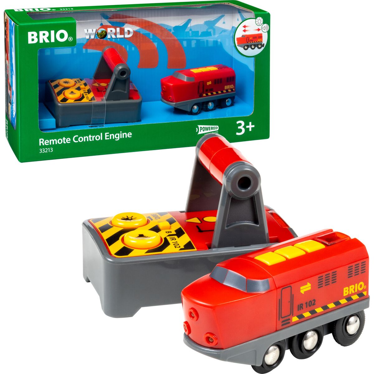 Brio - Fjernstyret Lokomotiv - 33213