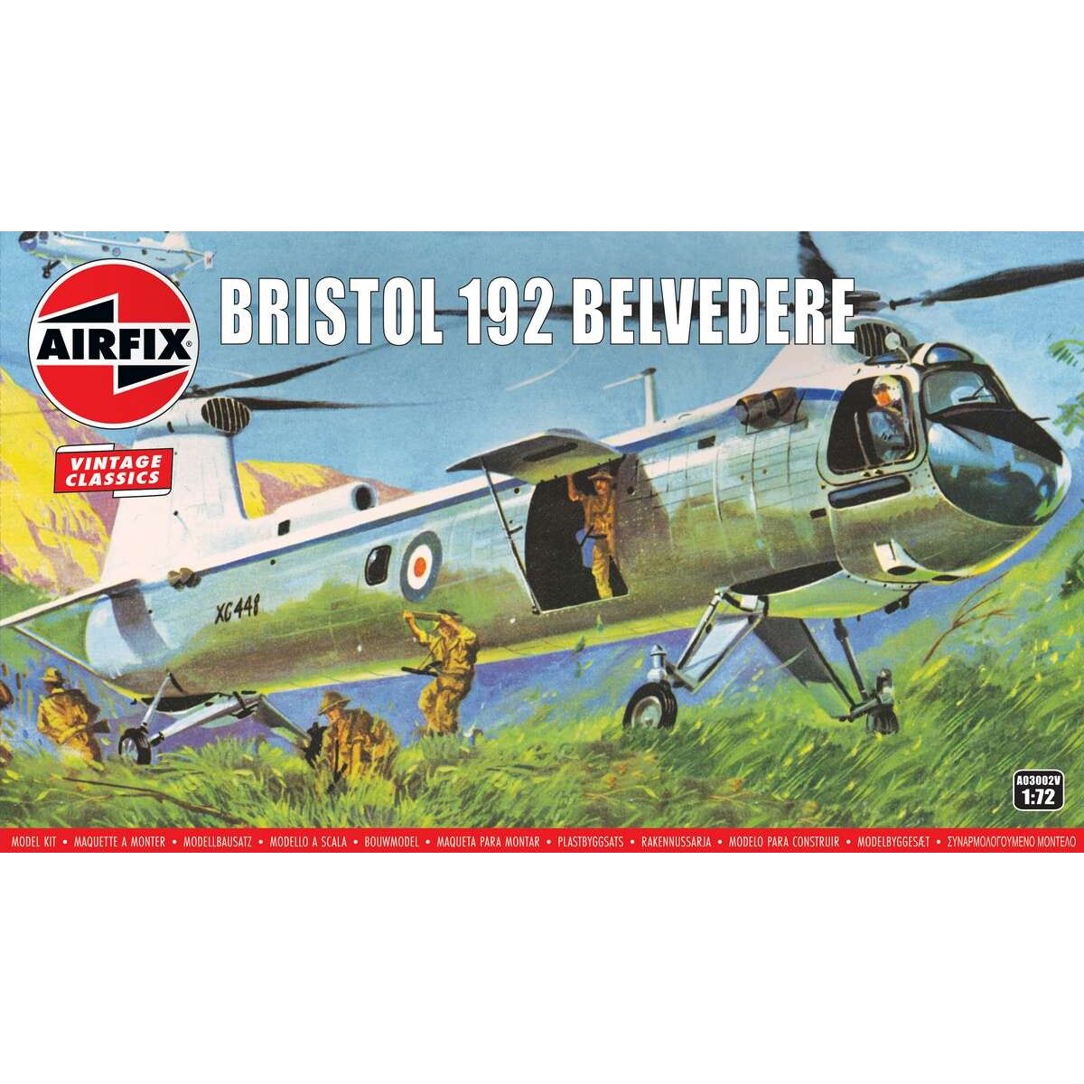 Airfix - Vintage Classics Bristol 192 Belvedere - 1:72 - A03002v