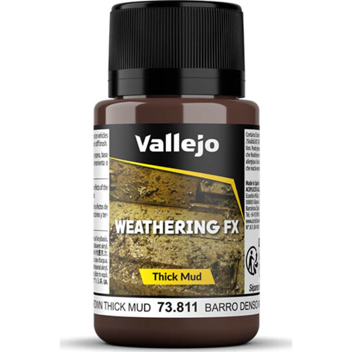 Vallejo - Thick Mud - Brown 40 Ml