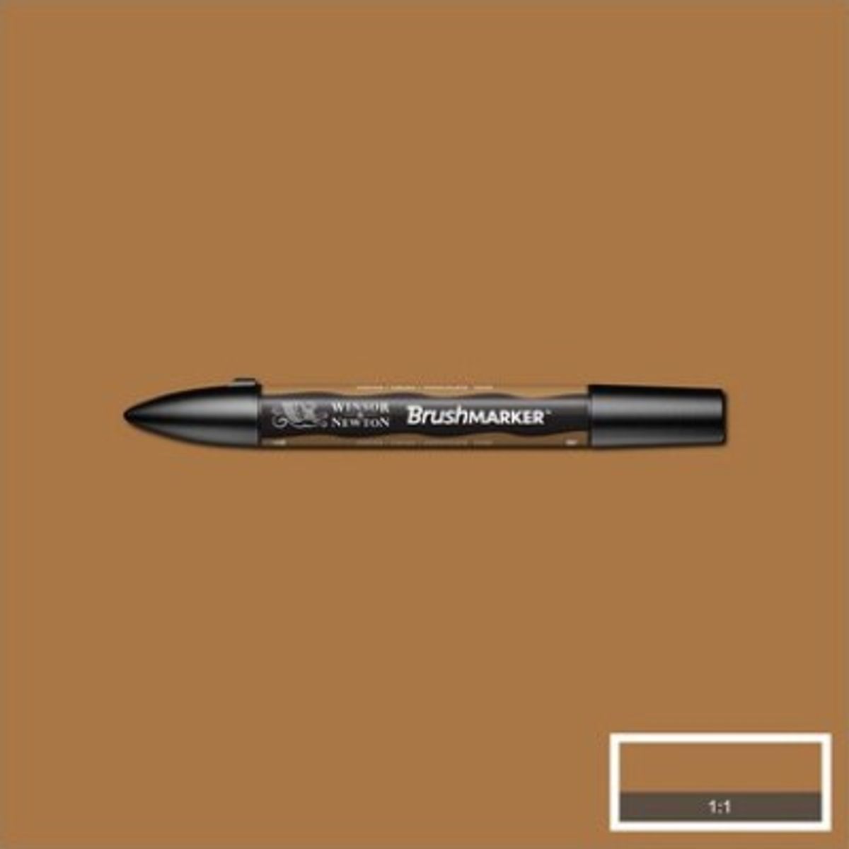 Winsor & Newton - Brush Marker Tusch - Kakao Brun