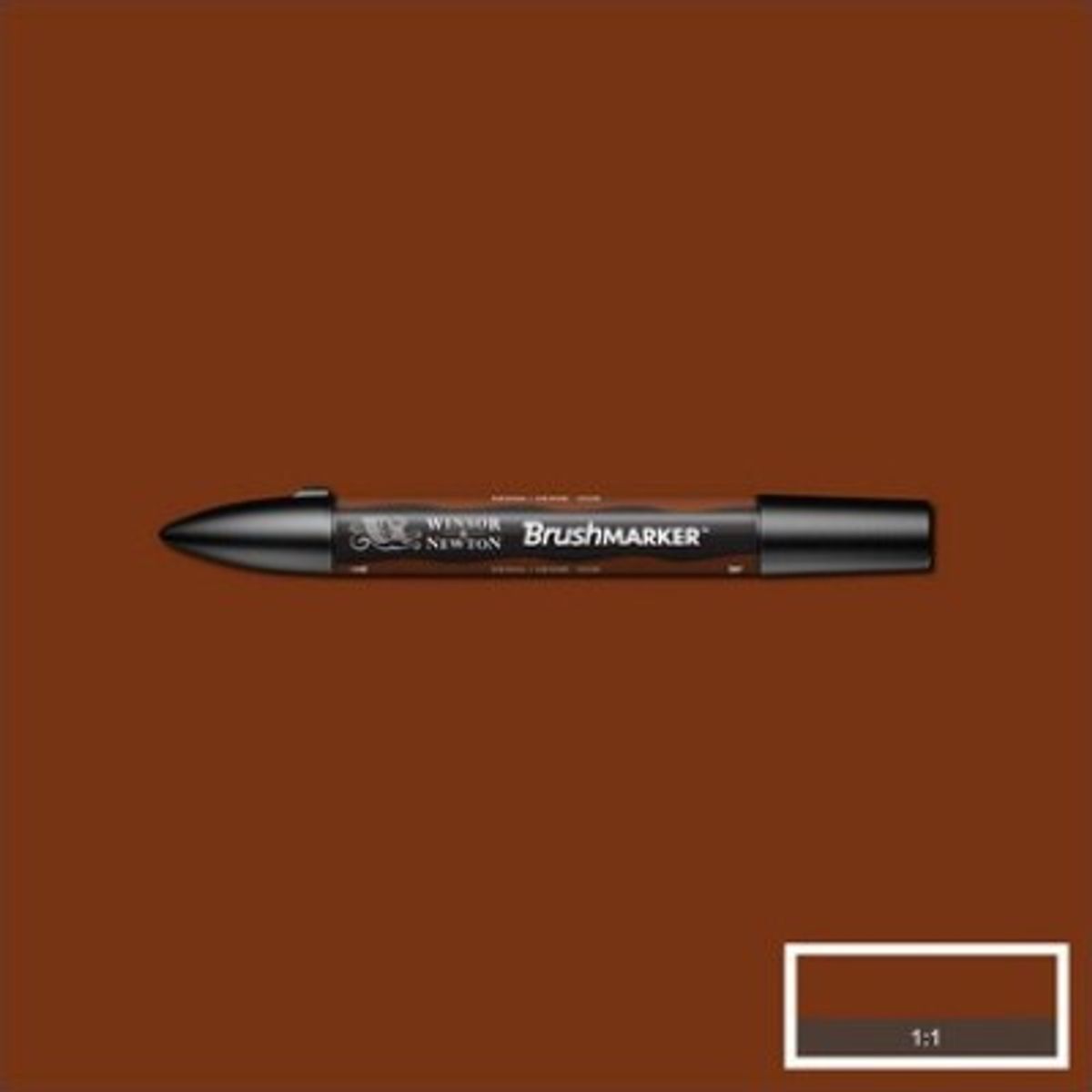 Winsor & Newton - Brush Marker Tusch - Henna Brun