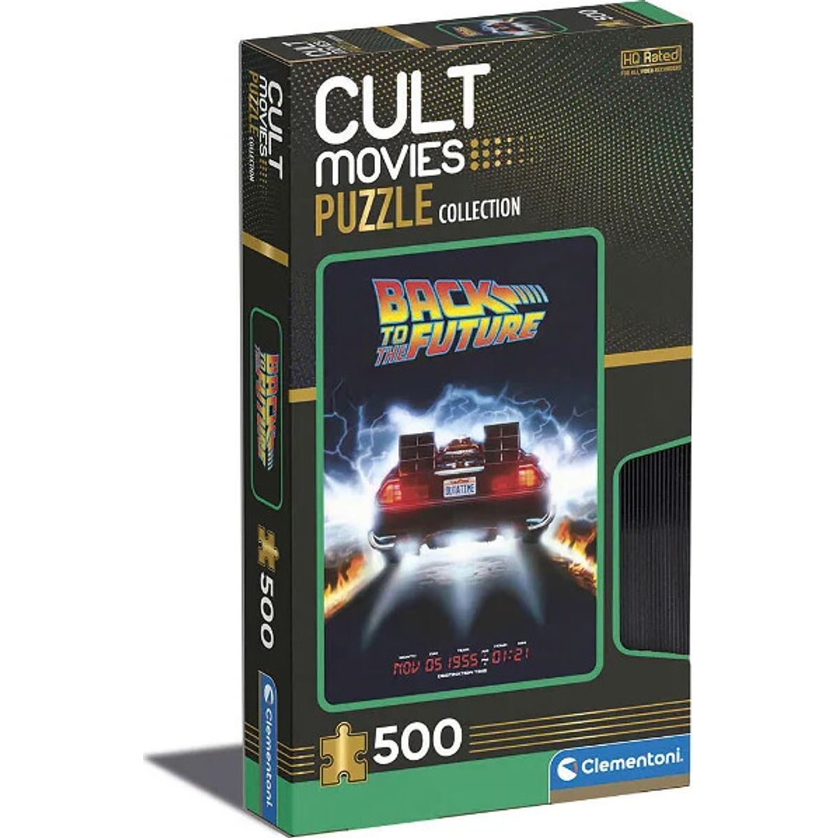 Clementoni Puslespil - Back To The Future - Cult - 500 Brikker