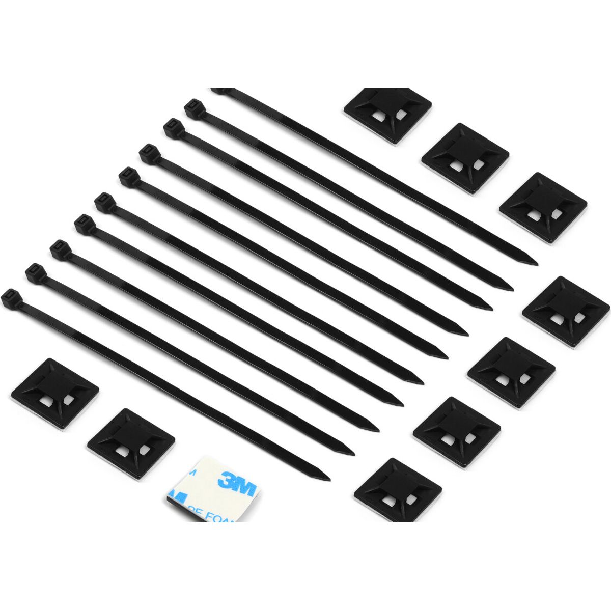 Cable Mount & Tie (10 Pcs) - Mv150640 - Maverick Rc