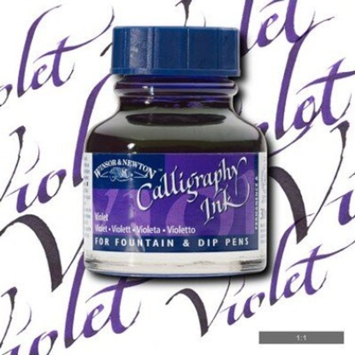 Winsor & Newton - Calligraphy Ink - Blæk - Violet 30 Ml