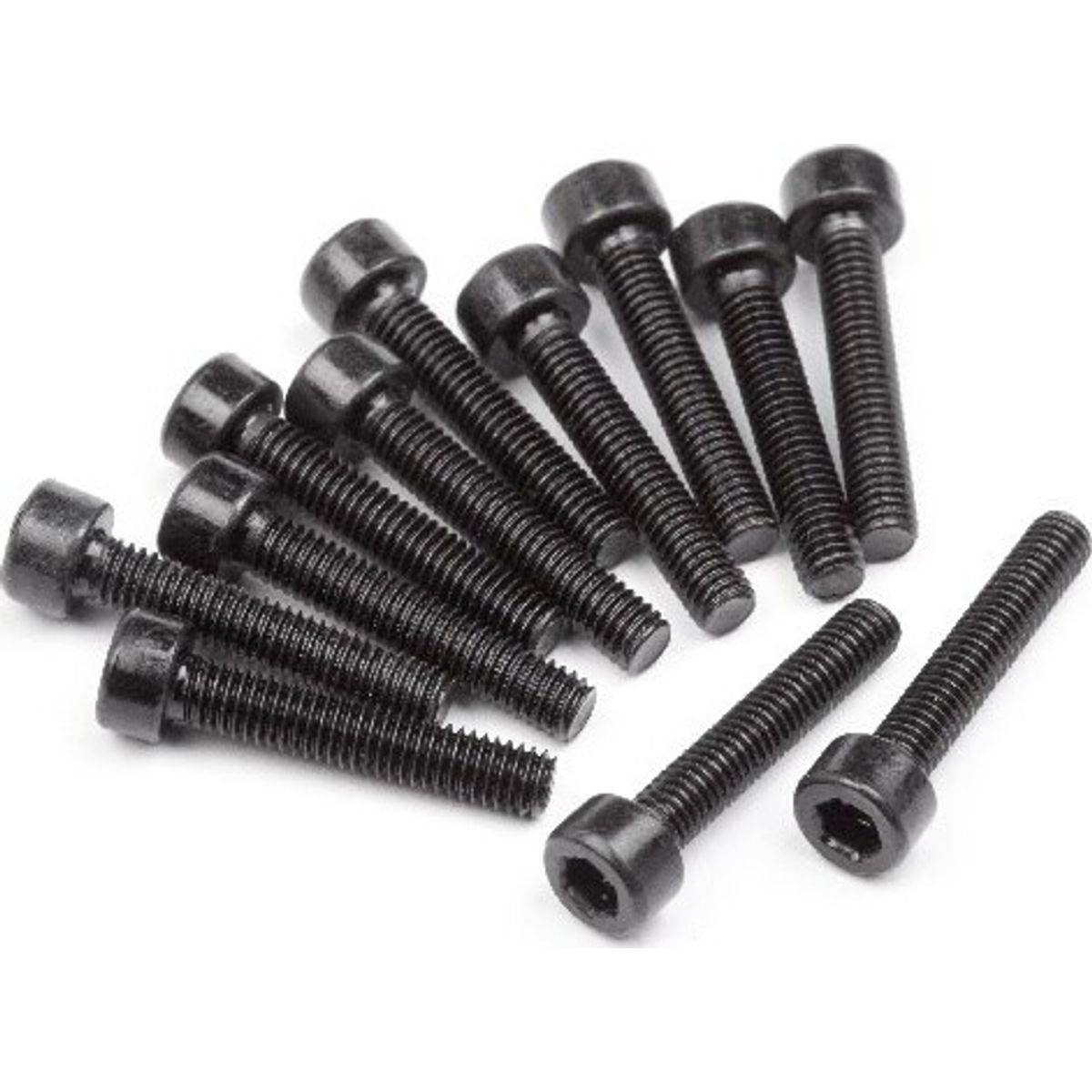 Cap Head Screw M3x12mm (12 Pcs) - Mv27079 - Maverick Rc